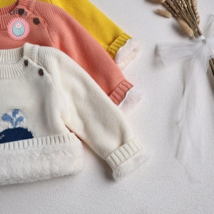 Cozy Animal Knit Pullover for Kids