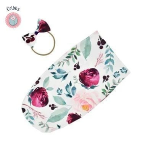 Newborn Cotton Swaddle Blanket Set