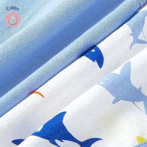 Kids Cartoon Lion Pajamas and Shorts Set