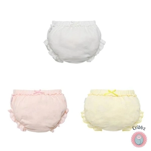 Baby Girl Cotton Bow Triangle Panties