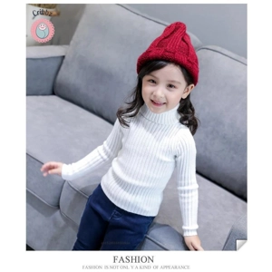 Cozy Turtleneck Knit Sweater for Kids