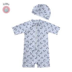 UV Protection One-Piece Swimsuit for Kids