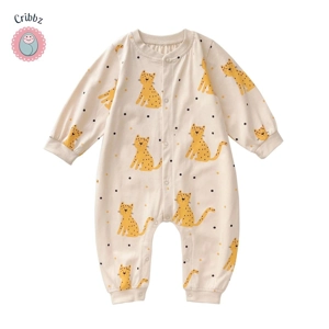 Cute Cartoon Animal Baby Jumpsuit
