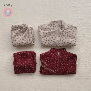 Cozy Waffle Knit Kids Hoodie Outfit Set