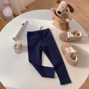 Casual Solid Color Toddler Leggings