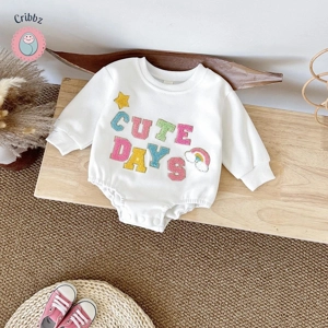 Baby Girl Cotton Bubble Romper