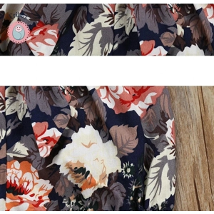 Summer Infant Girl Ruffle Romper Set