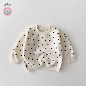 Full Heart Baby Hoodie Set