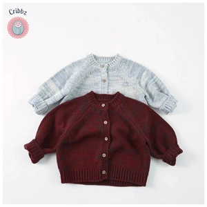 Autumn Kids Knit Cardigan Coat