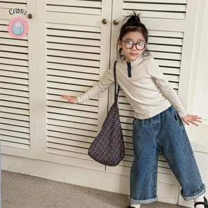 Girls Long Sleeve Lace Bottoming Shirt