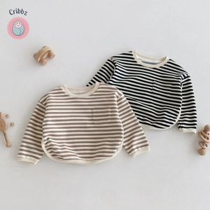 Casual Striped Hoodies for Kids 1-5Y