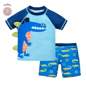 Cool Print Boys Swim Shorts