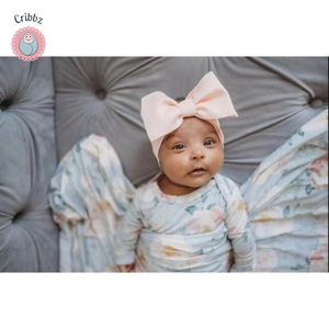 Soft Bamboo Spandex Newborn Sleeper Gown