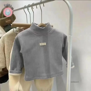 Childrens Winter Half Neck Pullover