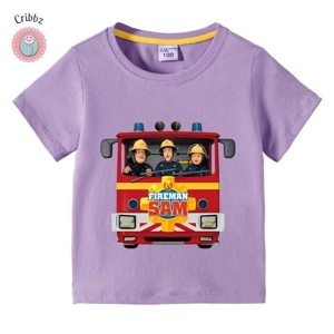 Fireman Sam Kids Short Sleeve T-Shirt