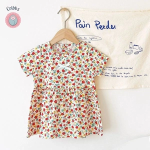 Floral Summer Dress for Baby Girls