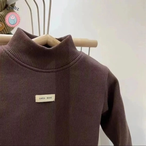 Childrens Winter Half Neck Pullover