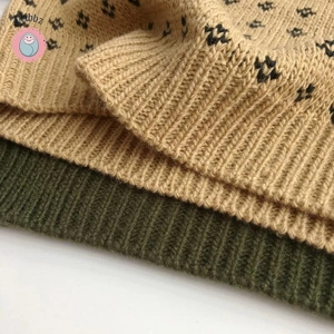 Autumn Floral Pullover Sweater for Kids