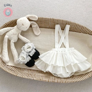 New Spring Girls Layered Ruffle Skirt