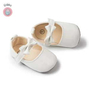 Adorable Bowknot Baby Girls Walking Shoes