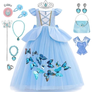 Girls Fairytale Princess Dress Costume