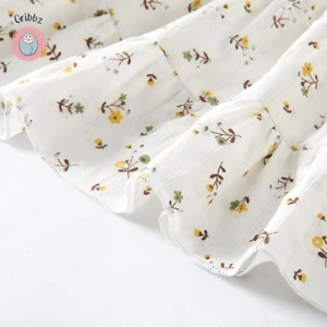 Cribbz Sleeveless Floral Baby Dress