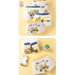 Cool Dinosaur Print Boys Boxer Shorts