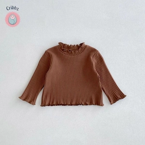 Cute Autumn Knit Undershirt for Kids