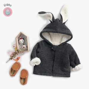 Cute Hooded Winter Coat for Infants