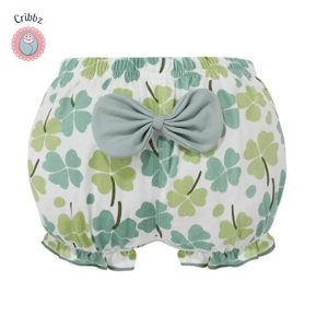 Cotton Baby Girl Stripe Bow Panties