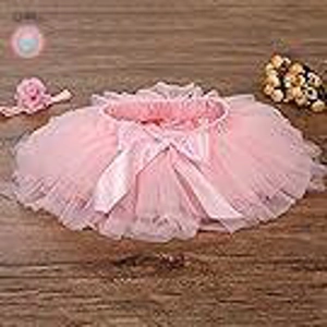 Baby Girls Rainbow Tulle Tutu Set