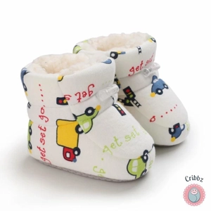 Winter Cartoon Cotton Baby Boots