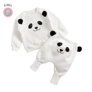 Winter Baby Clothing Set with Cute Animal Design