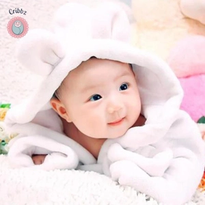 Super Soft Flannel Baby Bathrobe and Sleeper