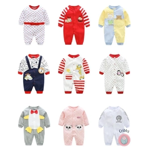 Cotton Baby Jumpsuits for Spring