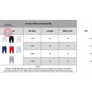 Cotton Baby Pants for Newborns