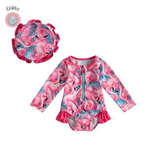 Toddler Strawberry Rash Guard Set