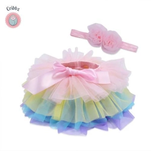 Newborn Baby Girl Tutu Skirt Outfit