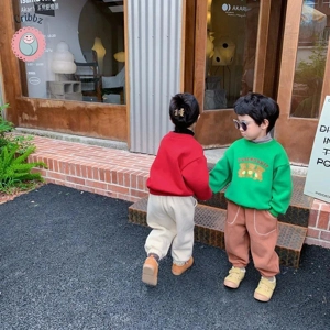 Thick Casual Pants for Kids