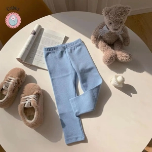 Casual Solid Color Toddler Leggings