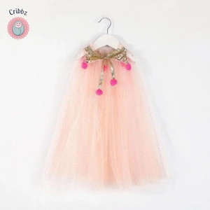 Elegant Tulle Cloak for Kids Costumes