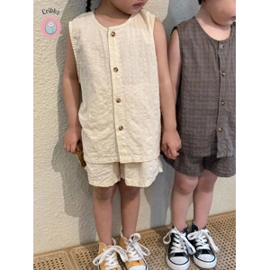 Boys and Girls Summer Clothing Set