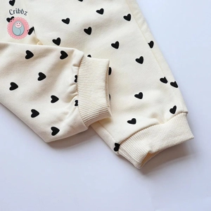 Full Heart Baby Hoodie Set