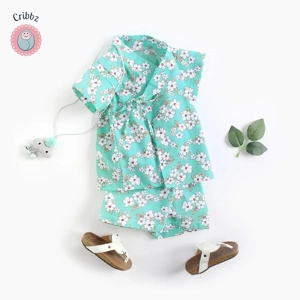 Cotton Baby Girl Pajama Set