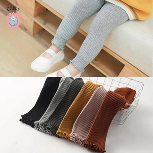 Knitted Candy Color Toddler Leggings