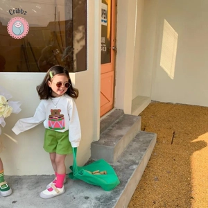 MILANCEL Spring Kids Cartoon Hoodie - O Neck