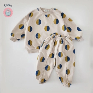 Toddler Balloon Print Long Sleeve Romper
