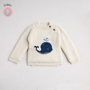 Cozy Animal Knit Pullover for Kids
