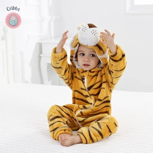 Cute Animal Kigurumi Romper for Kids