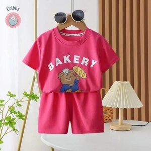 Mickey Mouse Cotton Kids Tracksuit Set